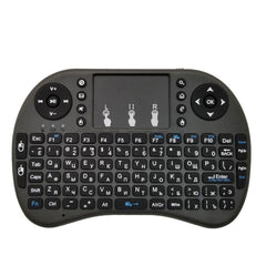 Support Language: Russian i8 Air Mouse Wireless Keyboard with Touchpad for Android TV Box & Smart TV & PC Tablet & Xbox360 & PS3 & HTPC/IPTV