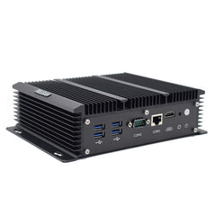 HYSTOU P09-6L Windows / Linux System Mini PC, Intel Celeron 3865U 2 Core 2 Threads up to 1.80GHz, Support mSATA, 4GB RAM DDR3 + 128GB SSD, 4GB RAM 128GB SSD