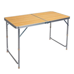 WOLTU Folding Camping Table Lightweight Foldable Garden Picnic Table Office Table for Balcony Market Kitchen Outdoor Barbecue