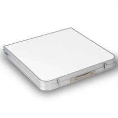 WOLTU Folding Camping Table Lightweight Foldable Garden Picnic Table Office Table for Balcony Market Kitchen Outdoor Barbecue