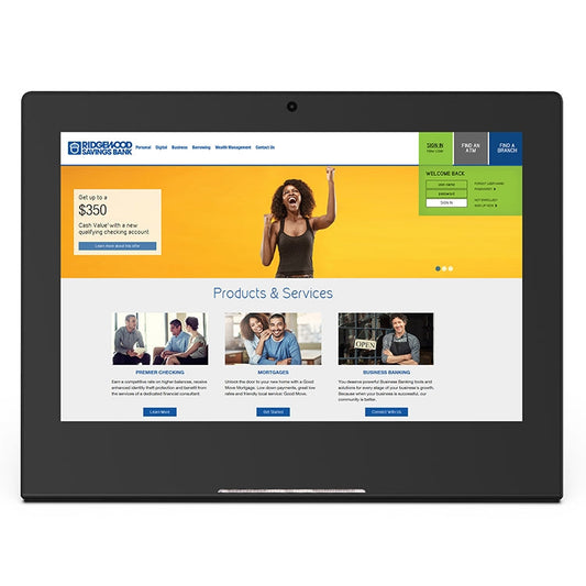 10.1 inch IPS Screen All in One PC, 1GB+16GB, Android 6.0, Quad Core Cortex A17, 1.2G, RK3128, Support RJ45 & Bluetooth & WiFi & TF Card & HDMI, 1+16GB Android 6.0