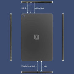 Jumper EZpad V10 Plus Tablet PC, 8GB+128GB, 10.1 inch Windows 11 OS Intel Pentium Gold 6500Y Dual Core, US Plug