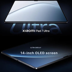 Xiaomi Pad 7 Ultra 14 inch Soft Light Screen, 12GB+512GB, HyperOS 2, XRING O1 3nm Deca Core CPU