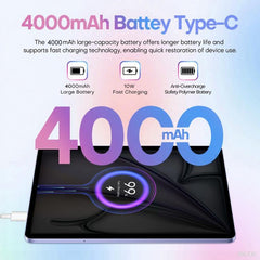 Pad 8 Pro 10.1 inch 4G LTE Tablet PC Combo Set, 4GB+32GB, Android 10 MT6755 Octa Core, with Keyboard / Mouse / Leather Case, UK Plug