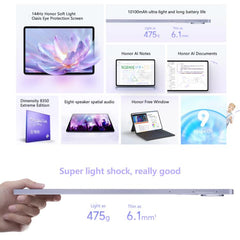 Honor Pad V9 Soft Light Screen WiFi Tablet PC, 11.5 inch 12GB+256GB MagicOS 9.0 Dimensity 8350 Ultra Octa Core