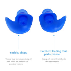 2 Pair Soft Ear Plugs Environmental Silicone Waterproof Dust-Proof Earplugs Diving Water Sports Swimming Accessories, Soft Ear Plugs(Yellow), Soft Ear Plugs(Blue), Soft Ear Plugs(Green), Soft Ear Plugs(Pink), Soft Ear Plugs(Orange), Soft Ear Plugs(Black)