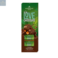 We Love Chocolate milk chocolate toffee crunch mini loaves in gift box