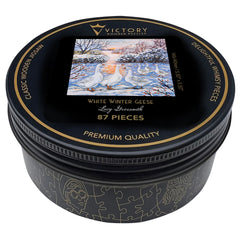 White Winter Geese MINI QT