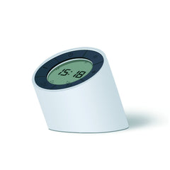 Edge Light Alarm Clock - White