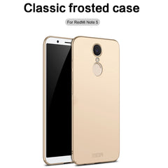 MOFI for  Xiaomi Redmi 5 Plus PC Ultra-thin Edge Fully Wrapped Up Protective Case Back Cover, For Xiaomi Redmi 5 Plus