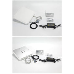 UHF RFID Long Range Integrated Reader with Built-in 9dBi Antenna, Style: Add WiFi Communication