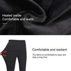 USB Secure Smart Thermostat Hair Hot Pants for Men (Color:Black Size:XXXXXL)