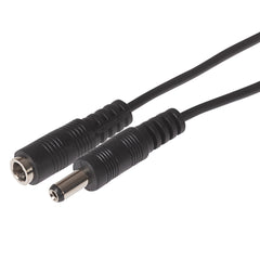 Maplin Power Supply Extension Lead 2.1mm x 5.5mm Plug to 2.1mm x 5.5mm Socket - 5m Cable
