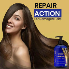 Ammuri Biotin Haircare Set ā Anti-Hair Loss Shampoo & Strengthening Hair Serum for Men & Women