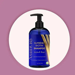 Ammuri Supreme Biotin Shampoo – Daily Hair Care for Thicker-Looking Hair (473ml)
