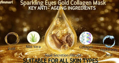 Ammuri Skincare 24K Gold Under Eye Patches for Radiance