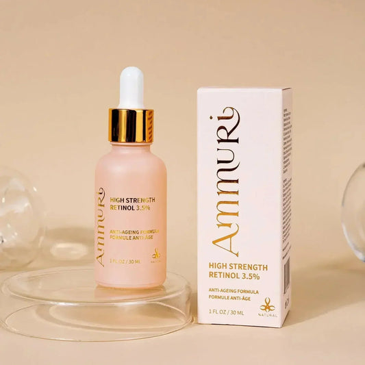 Ammuri Skincare Anti Aging Face Serum - High Volume Retinol 3.5%