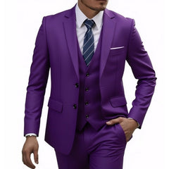 European And American Men's New Business Casual Suit Set