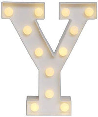 26 Letters White LED Night Light Marquee Sign Alphabet Lamp