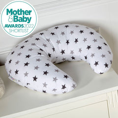 Breast Feeding Maternity Nursing Pillow - Silver Twinkle