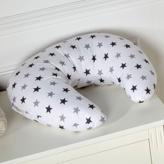 Breast Feeding Nursing Pillow - Silver Twinkle (COVER ONLY)