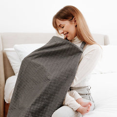 Breastfeed Apron - White Stars