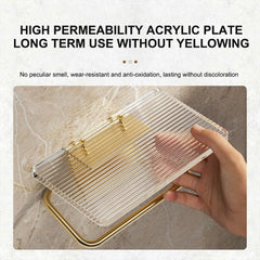 Acrylic Wall-mounted Paper Roll Holder