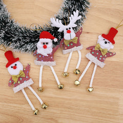 Christmas Decorative Small Pendant Window Layout