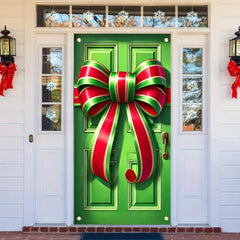 Christmas Curtain Decoration Hanging Cloth Background