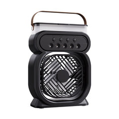 3 In 1 Portable Air Conditioner Evaporative Air Cooler LED Night Lights 3 Speeds Humidifier Fan For Home Office