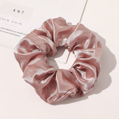 Silk Large Intestine Silk Sweet Satin High-end Hair Ring
