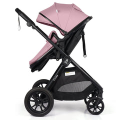 For Your Little One Cruise 3 In 1 Travel System With i-Size Car Seat - Blush Rose (Free Cupholder And Seat Liner Included!)