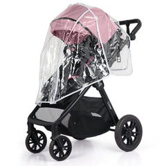 For Your Little One Cruise 3 In 1 Travel System With i-Size Car Seat - Blush Rose (Free Cupholder And Seat Liner Included!)