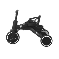 Foryourlittleone Xplor 6 in 1 Foldable Trike - Jet Black (10m-5y)