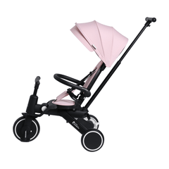 Foryourlittleone Xplor 6 in 1 Foldable Trike - Pastel Pink (10m-5y)