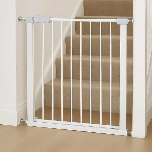 FYLO 2x Baby Safety Stair Gate Pressure Fit 75-86cm (2 pack)