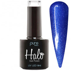 Gel Nail Polish Blue Shimmer 8ml