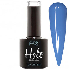 Gel Nail Polish Powder Blue 8ml