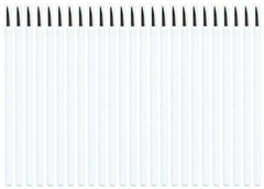 Disposable Eyelinner Brushes 25 Pack