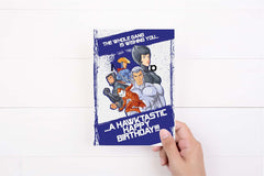 Silverhawk | Greeting Card | Birthday Card | Hawktastic | Retro