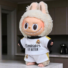 Football Labuubu Outfit Handmade Doll Clothes & Accessories | 17cm Popmart Labubu Player Kit