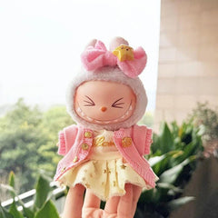 17cm Labubu Doll Clothes 3 Pieces - Outfit Plush doll clothes Macaron Cute Clothing DIY Kid Gift - Labubu Costume - Labubu Doll Clothes!