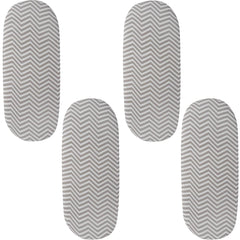 Moses Basket Jersey Fitted Sheet 100% Cotton - Pack Of 4