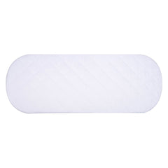 Quilted Moses Basket Mattress 74 x 28 x 3 cm