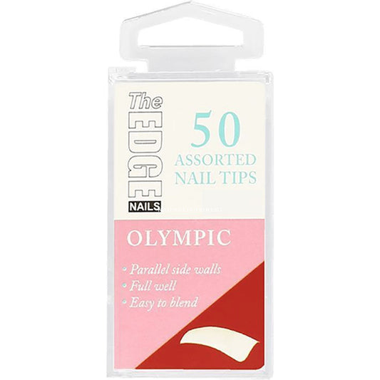 Olympic Assorted Nail Tips - 50 Pack