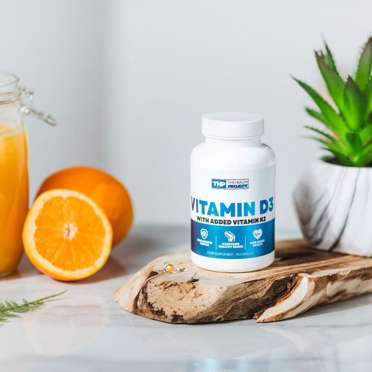 The Health Project Vitamin D3 & K2 90 Caps
