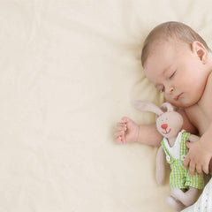 Travel Cot Fitted Sheet 100% Cotton 95x65cm