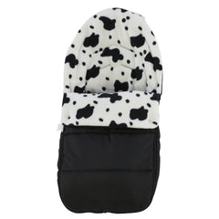 Universal Animal Print Car Seat Footmuff / Cosy Toes - Fits All 3 And 5 Point Harnesses - Fits All Models