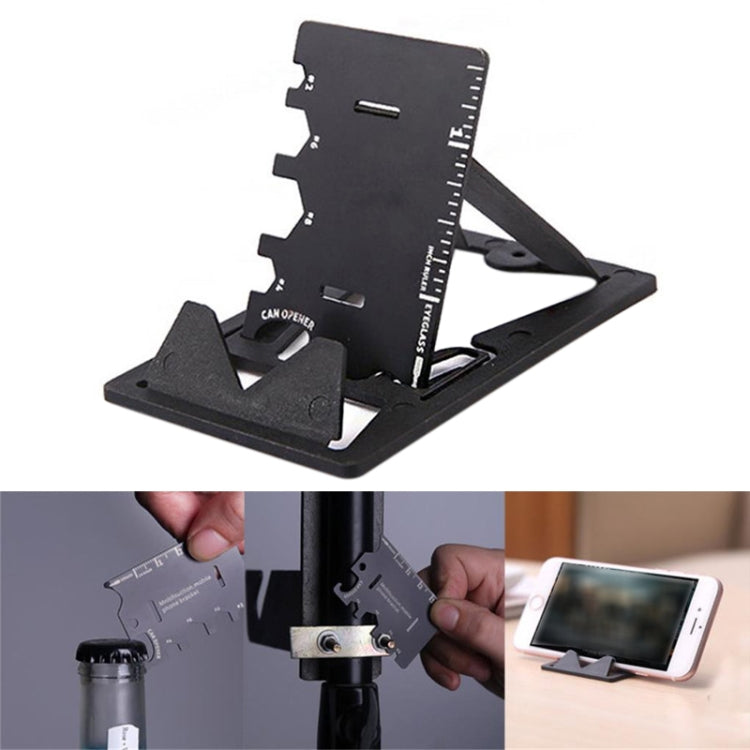 Unlock the Versatility of the Multi-Function Folding Stainless Steel Tool Card: Your Pocket-Sized Sidekick