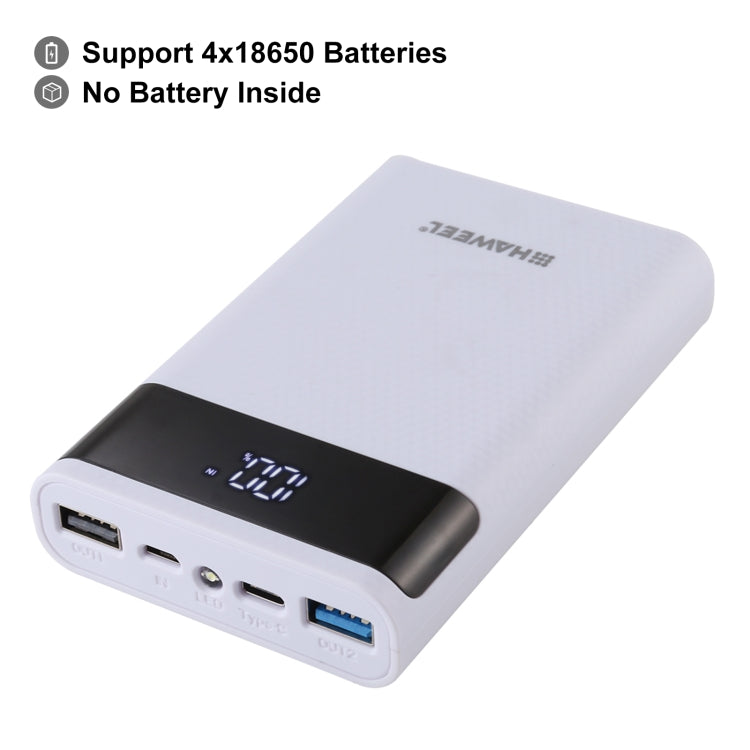 Unlock the Power of Your Devices with the HAWEEL DIY 4x 18650 Battery Charger